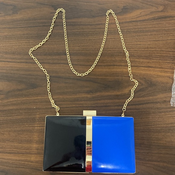 Aldo Color Block Clutch - Picture 3 of 7